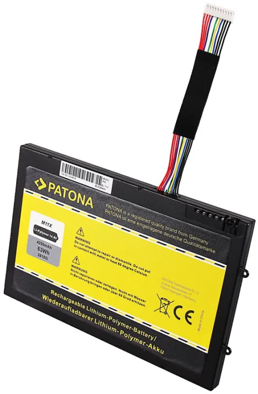 Batéria do notebooku PATONA pre DELL M11x 4250mAh Li-pol 14.8V PT6V8