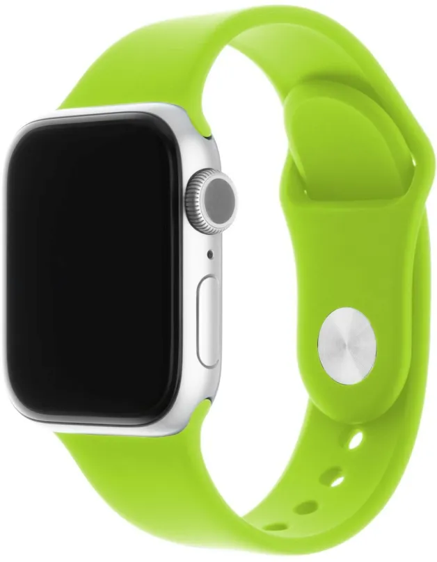 Remienok FIXED Silicone Strap SET pre Apple Watch 42/44/45/Ultra 49mm zelený