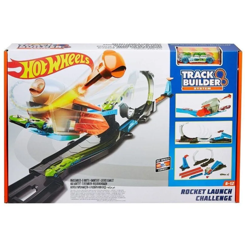 Hot Wheels Track Builder Výzva so slučkou, Mattel FLK60
