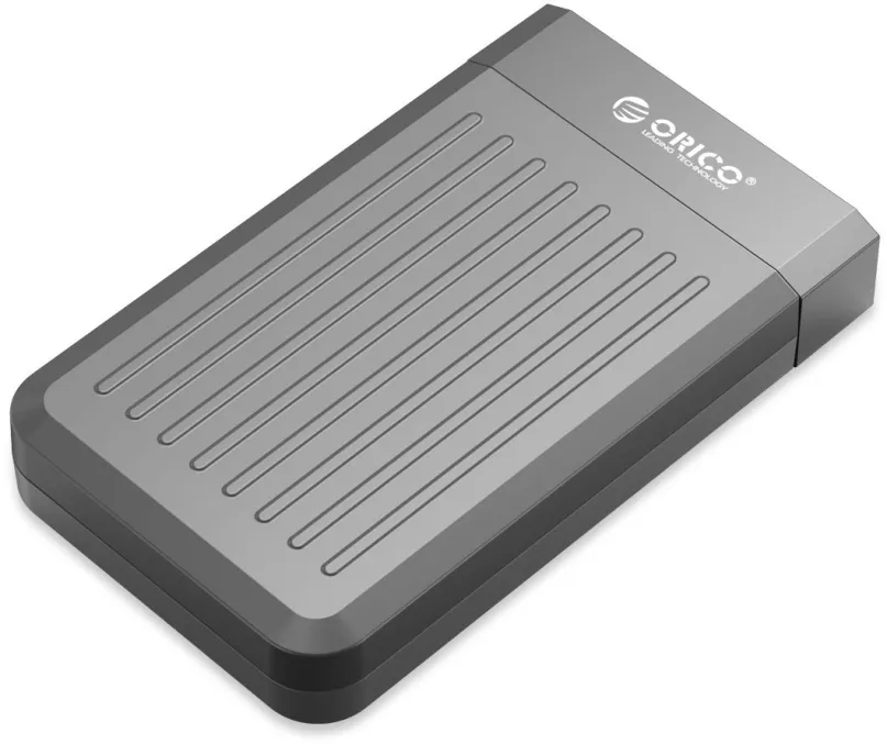 Externý box ORICO M35C3 3.5" USB 3.1 Gen1 Type-C HDD Enclosure, sivý