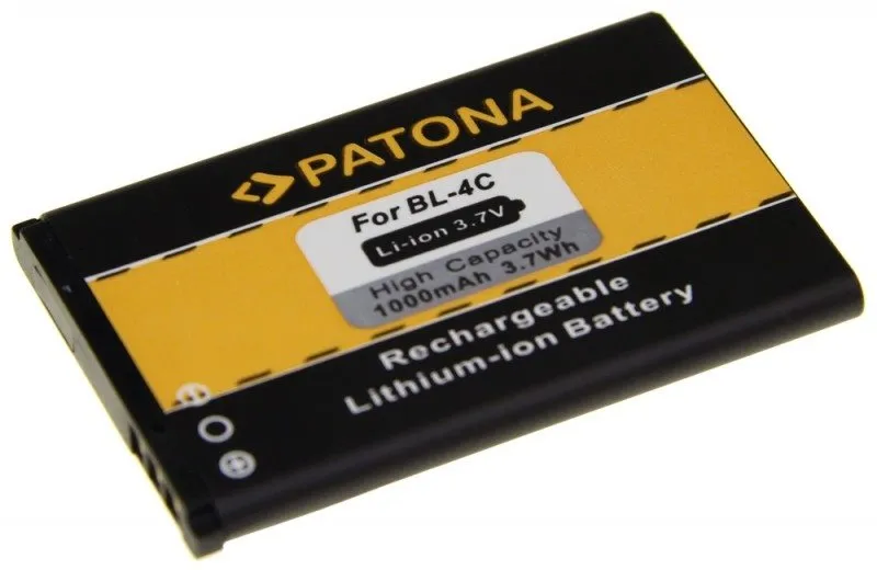 Batérie pre mobilný telefón Paton pre Nokia BL-4C 1000mAh 3,7V Li-Ion