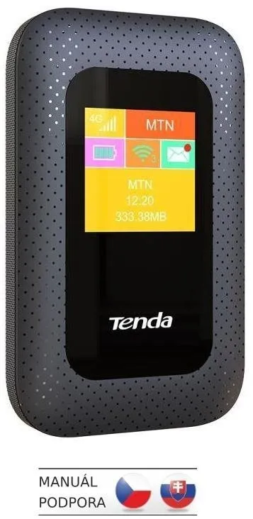 LTE WiFi modem Tenda 4G185 - WiFi mobile 4G LTE Hotspot modem s LCD, rýchlosť WiFi prenosu
