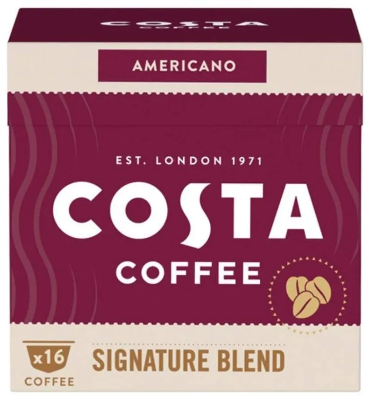 Kávové kapsule Costa Coffee Signature Blend Americano 16 porcií - kompatibilné s kávovarmi Nescafé® Dolce Gusto