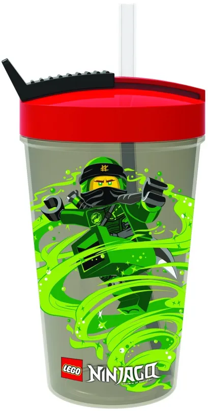 Fľaša na pitie LEGO Ninjago Classic červená