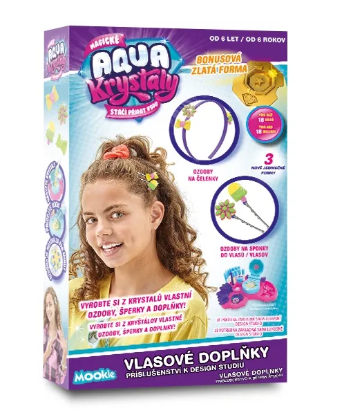 Aqua Kryštály - Vlasové doplnky