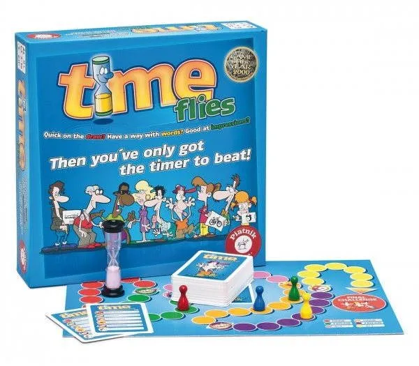 Párty hra Piatnik Time Flies (ENGLISH), pre 3-16 hráčov, vhodné od 12 rokov, aspoň na 60 m