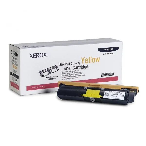 Xerox originálny toner 113R00690, yellow, 1500str., Xerox Phaser 6115MFP, 6120, O