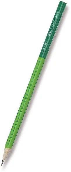 Ceruzka FABER-CASTELL Grip 2001 TwoTone HB trojhranná, zelená