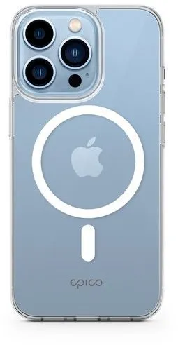 Kryt na mobil Epico Hero kryt na iPhone 13 Pro Max s podporou uchytenia MagSafe - transparentný