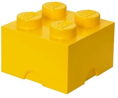 Úložný box LEGO úložný box 250 x 250 x 180 mm - žltý