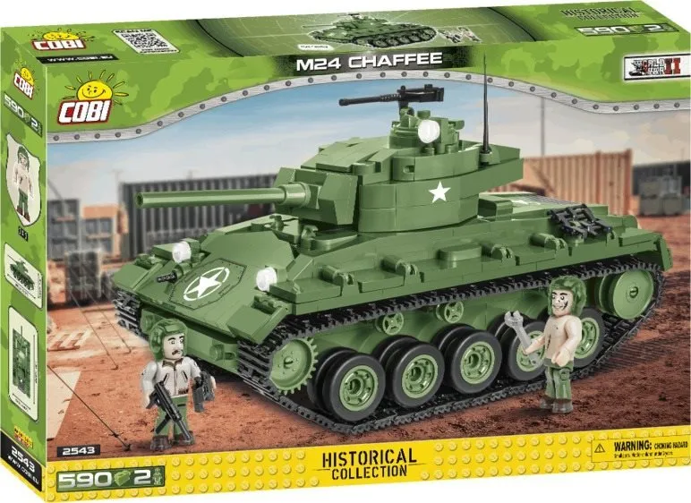 Stavebnica Cobi tank M24 Chaffee