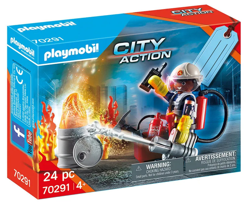 PLAYMOBIL® City Action 70291 Darčekový set Hasič