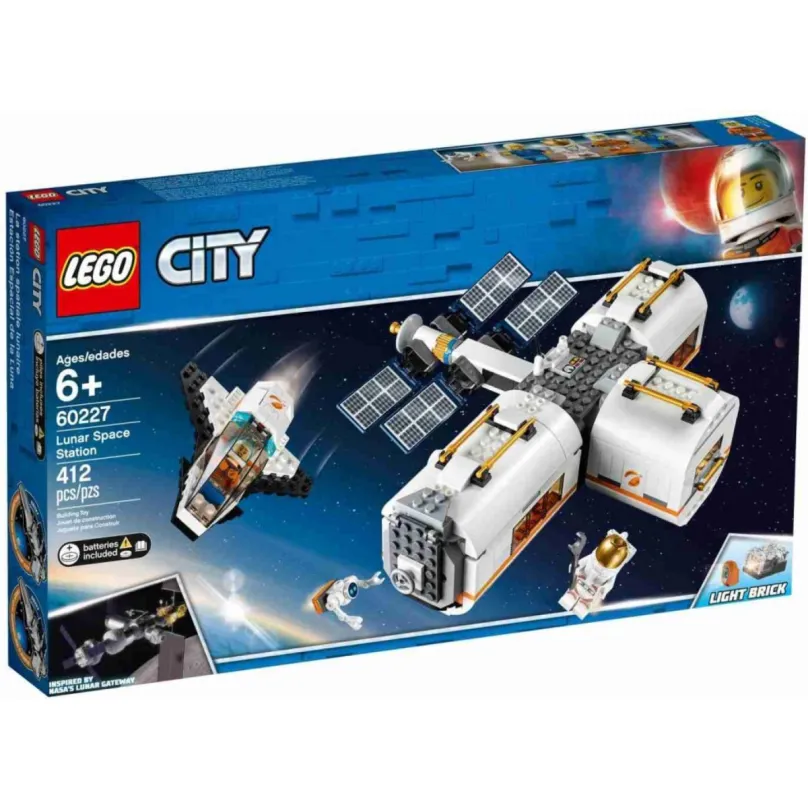 LEGO stavebnice LEGO City Space Port 60227 Mesačný vesmírna stanica