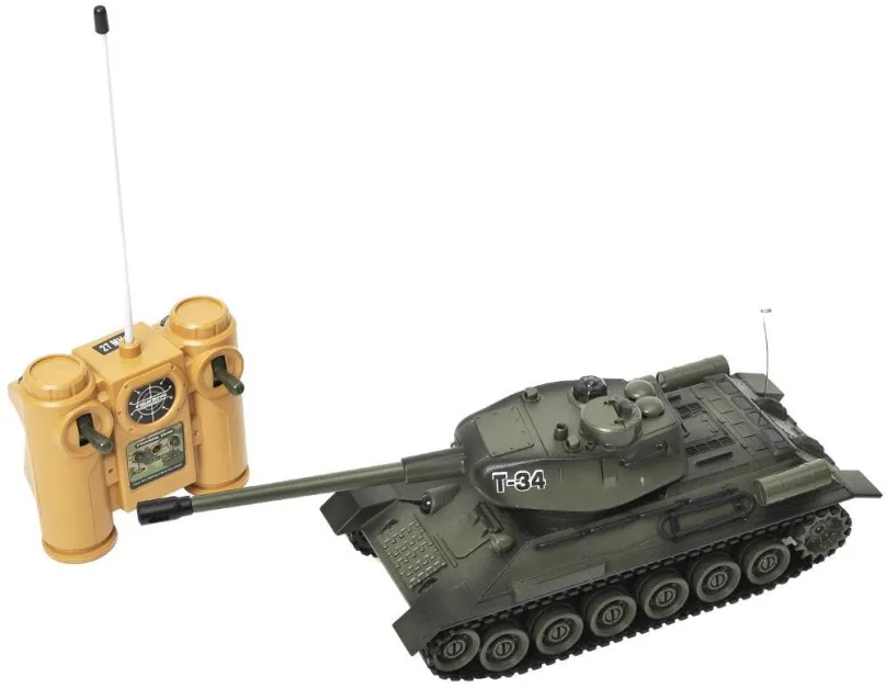 RC tank Mac Toys Tank T-34 na diaľkové ovládanie