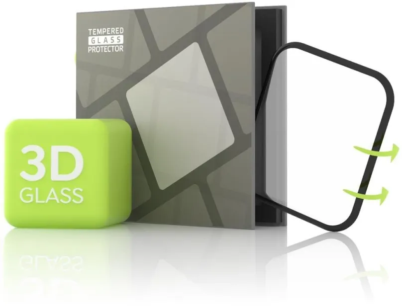 Ochranné sklo Tempered Glass Protector pre Apple Watch 7/8 45 mm, 3D Glass, vodeodolné