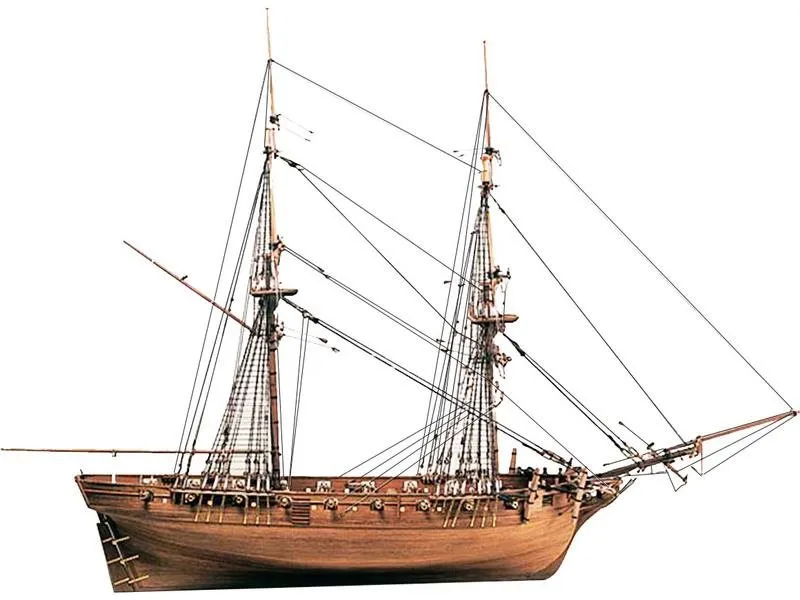 Model lode CALDERCRAFT HMS Cruiser briga 1797 1:64 kit