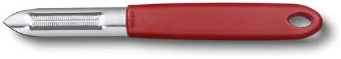 Škrabka Victorinox škrabka na zemiaky s dvojitým vrúbkovaným ostrím červená