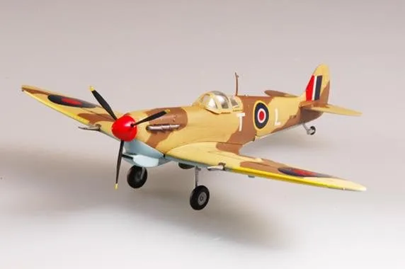 Model lietadla Easy Model - Supermarine Spitfire Mk VB, RAF, púštna kamufláž, 1/72