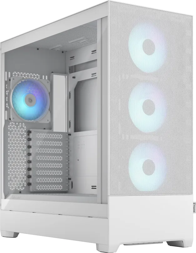 Počítačová skriňa Fractal Design Pop XL Air RGB White TG Clear Tint