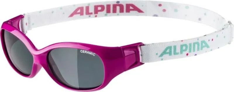 Slnečné okuliare ALPINA SPORTS Flexxy Kids Pink-Dots Gloss