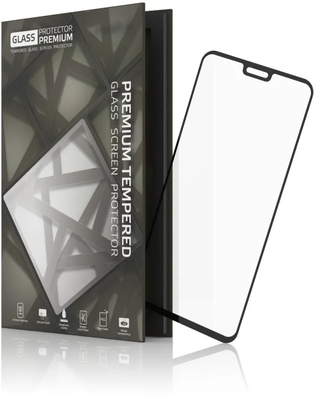 Ochranné sklo Tempered Glass Protector rámčekové pre Honor 8X / 9X Lite 2020 Čierne