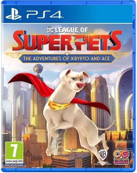 Hra na konzole DC League of Super-Pets: Adventures of Krypto and Ace - PS4