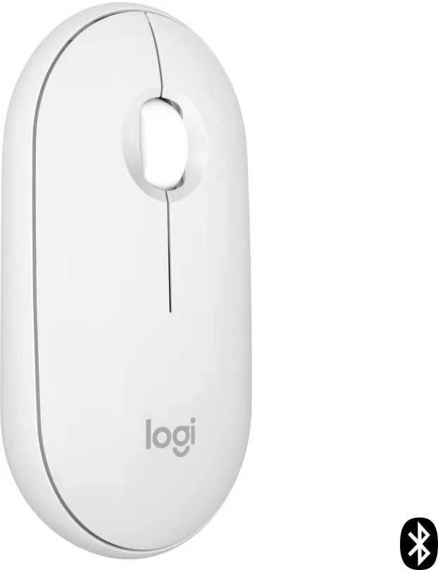 Myš Logitech Pebble 2 M350 Wireless Mouse, Off-white