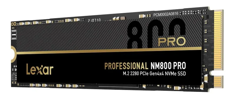 Lexar SSD NM800PRO PCle Gen4 M.2 NVMe - 1TB (čítanie/zápis: 7500/6300MB/s)