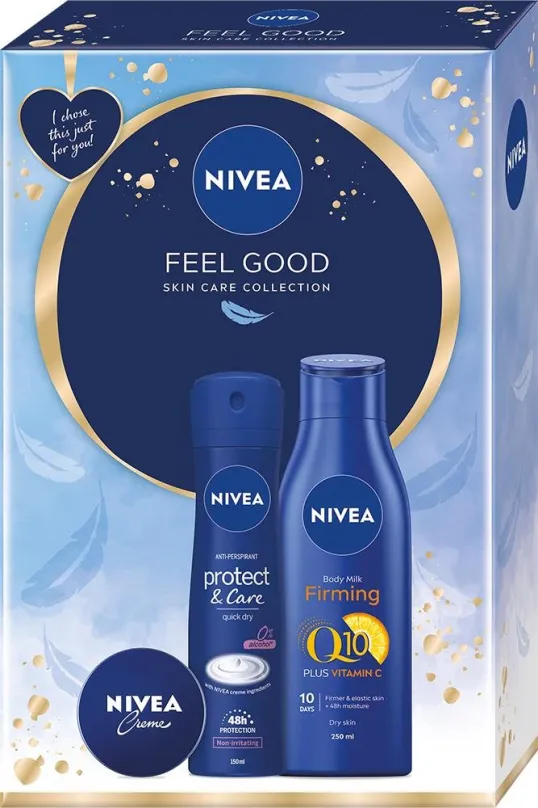 Darčeková kozmetická sada NIVEA Box Body Milk 2023 430 ml