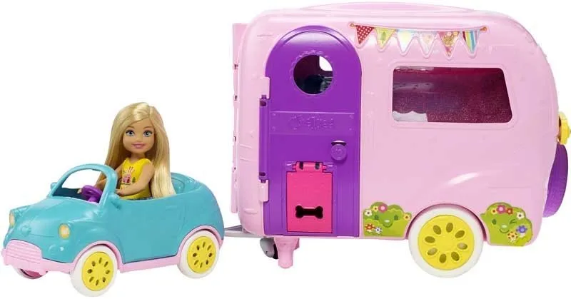 Mattel Barbie Chelsea Karavan herný set, FXG90