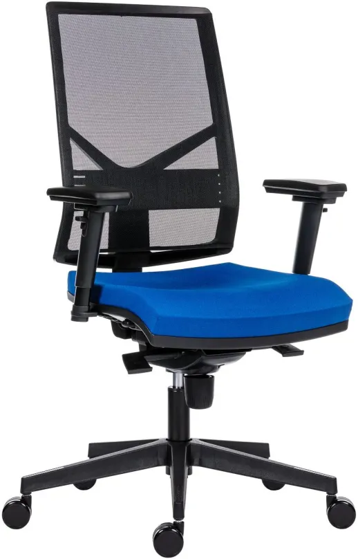 Kancelárska stolička ANTARES 1850 Syn Omnia SL BN3 modrá + podrúčky AR08