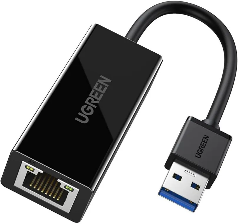 Dátový kábel Ugreen USB 3.0 Gigabit Ethernet Adapter Black