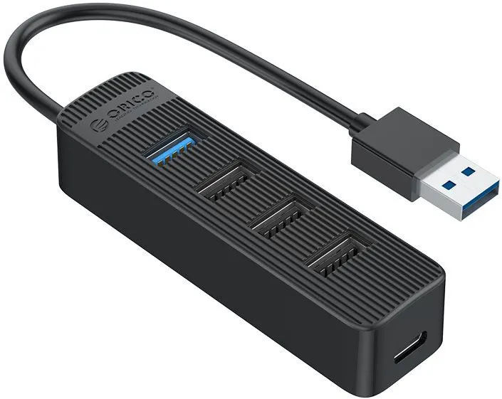 USB Hub ORICO TWU32 15cm čierny