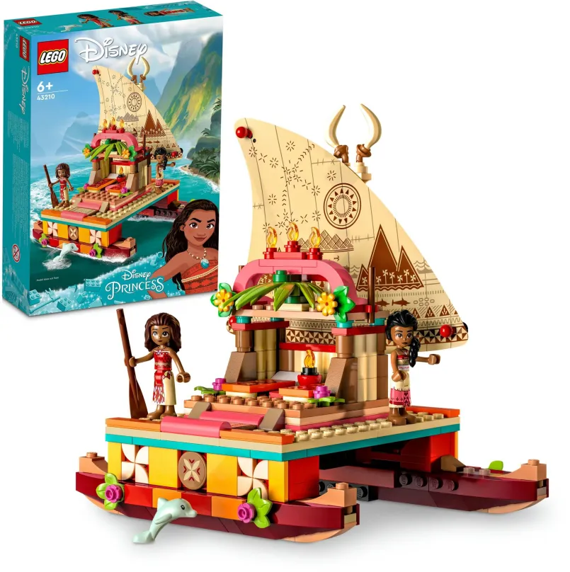 LEGO stavebnica LEGO® Disney Princess™ 43210 Vaiana a jej objaviteľská loď