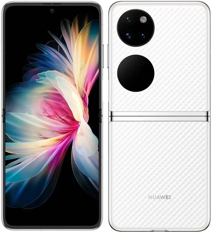 Mobilný telefón Huawei P50 Pocket biela