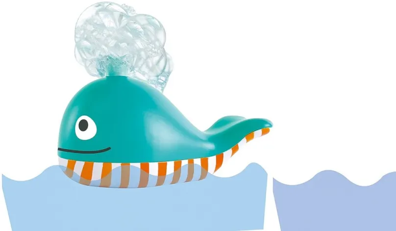Hračka do vody Hape Hračky do vody - Veľryba s penou