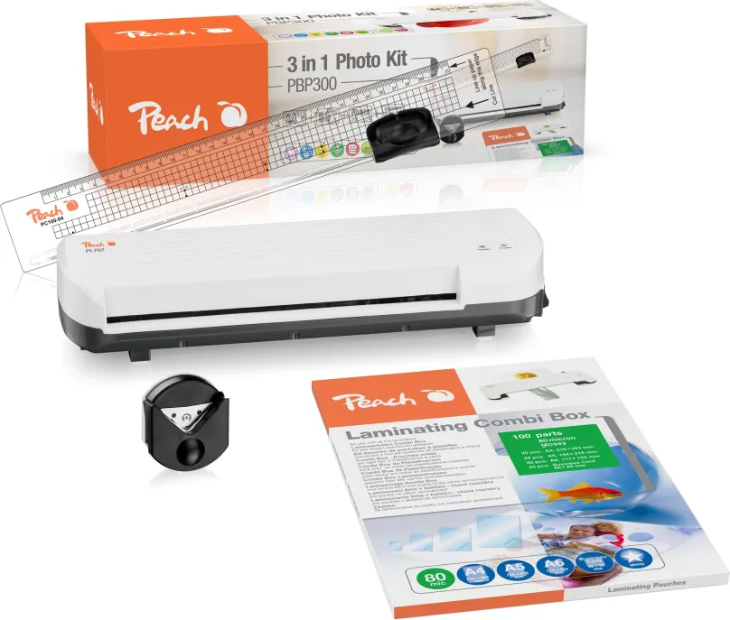 Laminátor PEACH 4 in1 Laminating Kit PBP300