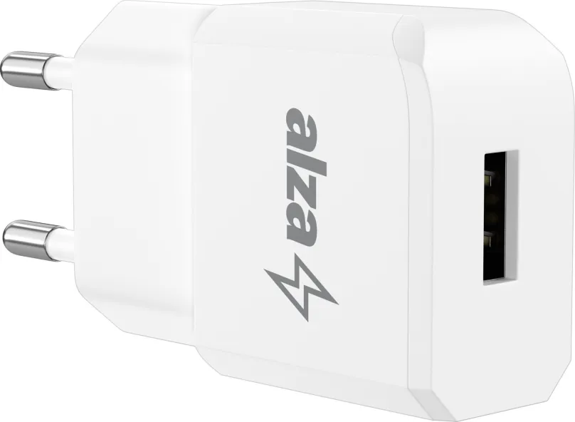 Nabíjačka do siete AlzaPower Smart Charger 2.1A biela
