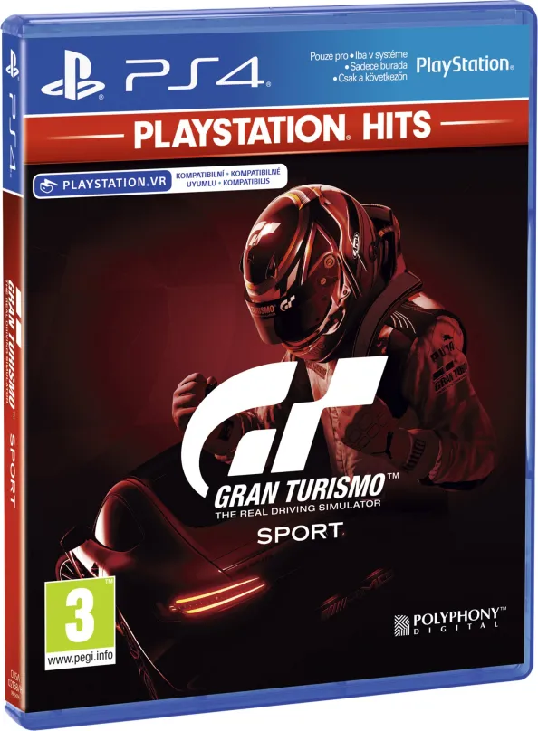 Hra na konzole Gran Turismo Sport - PS4