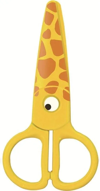 Detské nožnice KEYROAD Žirafa 12.5 cm