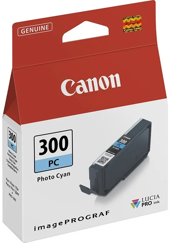 Cartridge Canon PFI-300PC foto azúrová