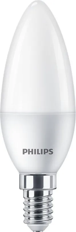 LED žiarovka Philips LED Sviečka 2,8-25W, E14, 2700K, Mliečna