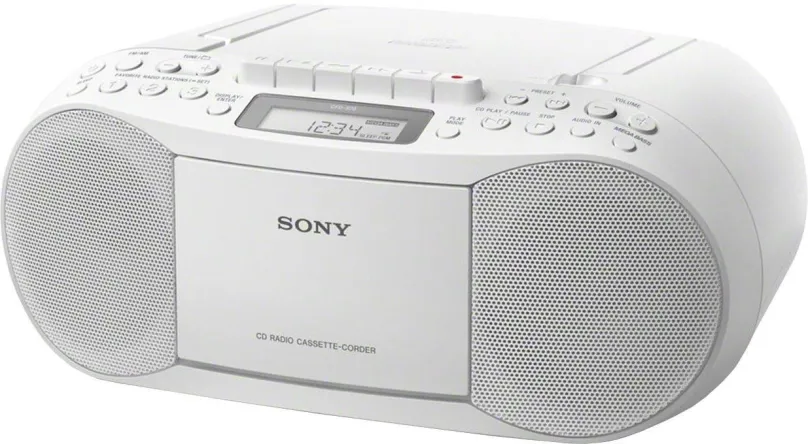 Rádiomagnetofón Sony CFD-S70 biely
