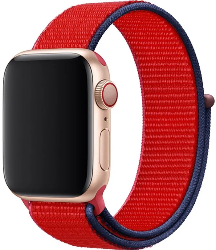 Remienok Eternico Airy pre Apple Watch 42mm / 44mm / 45mm / Ultra 49mm Chilly Red and Blue edge