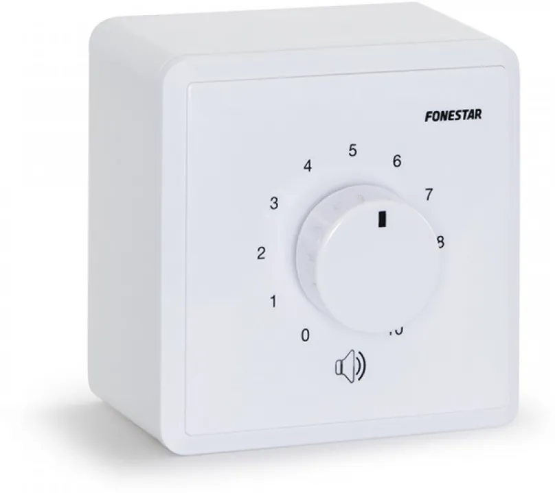 Fonestar AT-160R - 100 V nástenný regulátor hlasitosti so škatuľkou