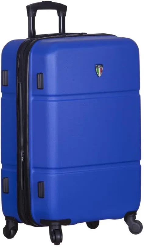 Cestovný kufor TUCCI T-0117/3 L ABS - modrá