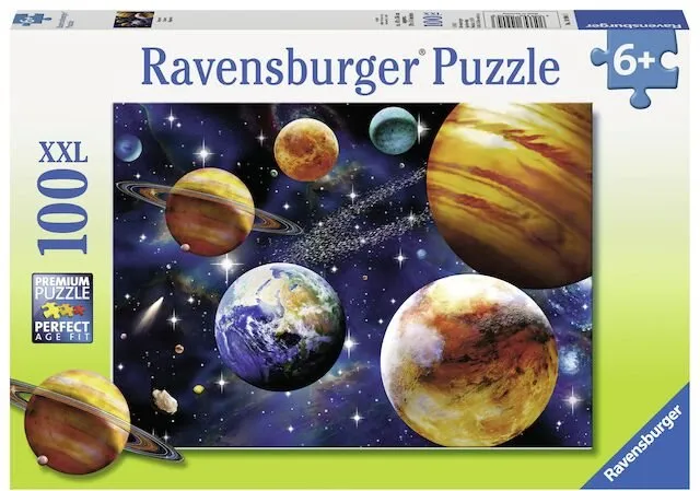 Puzzle Ravensburger 109043 Vesmír, 100 dielikov v balení, téma vesmír, vhodné od 6 rokov