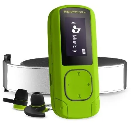 MP3 prehrávač Energy Sistem MP3 Clip Bluetooth Sport 16GB Greenstone