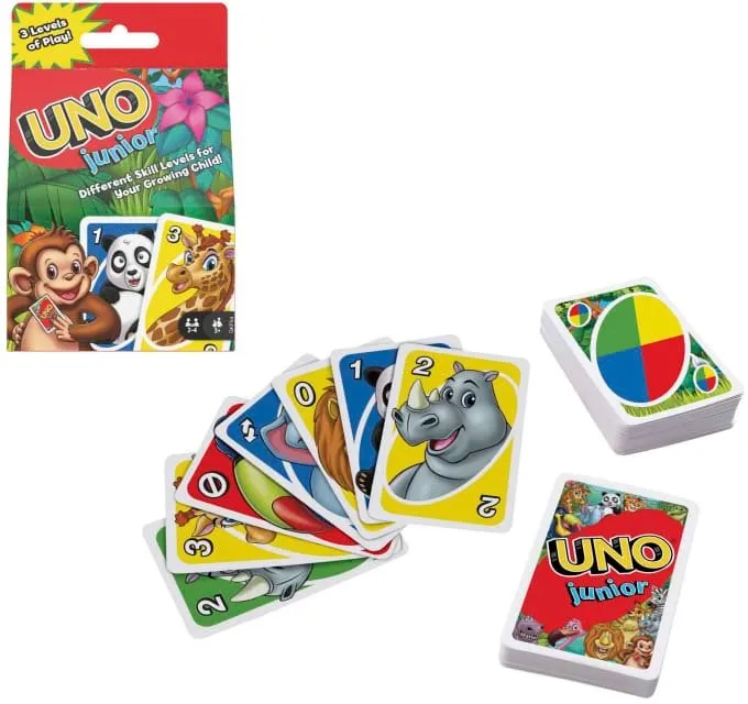 Kartová hra UNO Junior zvieratká