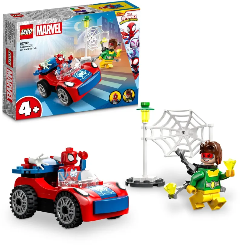 LEGO stavebnica LEGO® Marvel 10789 Spider-Man v aute a Doc Ock